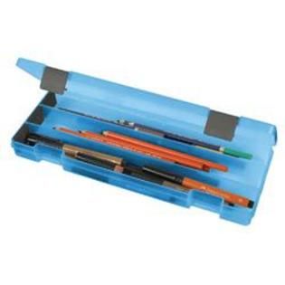 Art Bin  Pencil Box 12.38X4.875X1.75 Translucent Blue