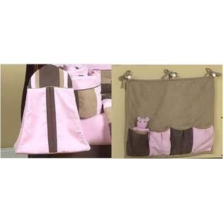 Sweet Jojo Designs  Soho Pink and Brown Collection 9pc Crib Bedding