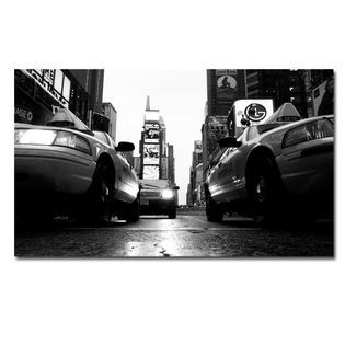 Trademark Fine Art  35x47 inches Yale Gurney Broadway Taxis