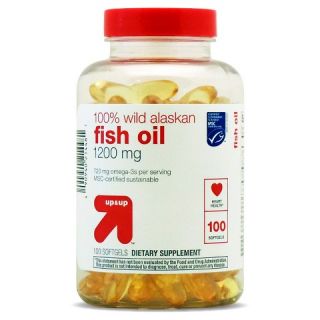 up & up™ Fish Oil 1200 mg Softgels   100 Count