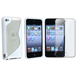 TPU Case/ Screen Protector for Apple iPod Touch 4th Generation