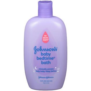 Johnson & Johnson Bedtime Bath® Baby Bath 15 FL OZ SQUEEZE BOTTLE