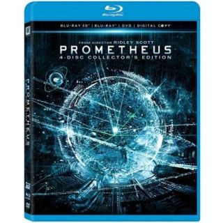 Prometheus (Blu ray 3D + Blu ray + DVD + Digital Copy) (With INSTAWATCH) (Widescreen)