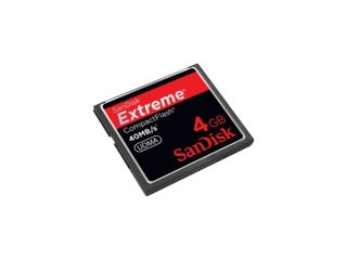 SanDisk Extreme SDCFX 004G A75 4 GB CompactFlash (CF) Card   1 Card