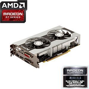 XFX Radeon R7 260X Double Dissipation Video Card   2GB GDDR5, PCI Express 3.0 (x16), AMD CrossFireX   R7 260X CDF4