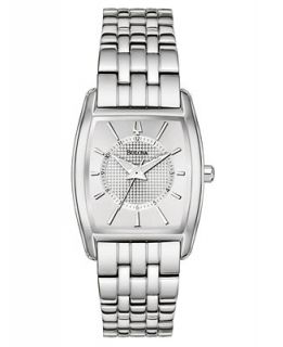 Bulova Womens Stainless Steel Bracelet Watch 26mm 96L130   Watches