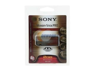 SONY 2GB Memory Stick Pro (MS Pro) Flash Media Model MSX 2GN