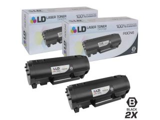 LD © Compatible Replacements for Dell 331 9803 (RGCN6) Set of 2 Black Laser Toner Cartridges for use in Dell Laser B2360d, B2360dn, B3460dn, B3465dn, and B3465dnf Printers