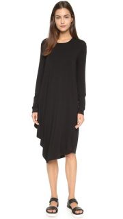 DKNY Pure DKNY Scoop Neck Draped Dress