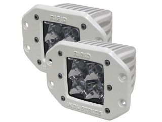 Rigid Industries M Series   Flush Mount   Dually D2 LED Pair   60 Degree Lens  