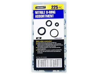 225 Piece Nitrile O Ring Assortment  from TNM
