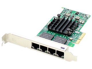 AddOn HP 629135 B21 Comparable 10/100/1000Mbs Quad Open RJ 45 Port 100m PCIe x4 Network Interface Card