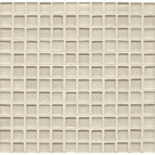 Bedrosians 15 16 x 15 16 Mosaic Mesh Mounted Tile in Pearl