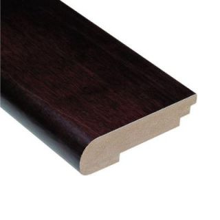 Home Legend Walnut Java 3/8 in. Thick x 3 1/2 in. Wide x 78 in. Length Hardwood Stair Nose Molding HL128SNH