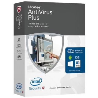 McAfee 2016 AntiVirus Plus   Unlimited Devices (PC Software)