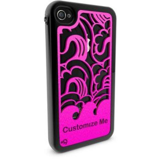 Apple iPhone 4 and 4s 3D Printed Custom Phone Case   Waves Design