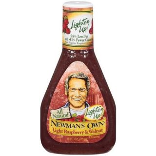 Newman's Own: Light Raspberry & Walnut Dressing, 16 Oz