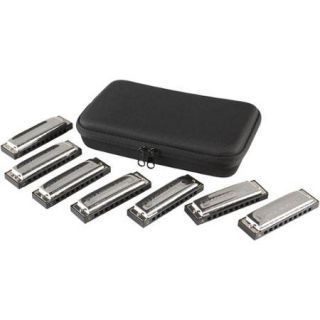 Hohner Blues Band 7 Piece Harmonica Set 1501