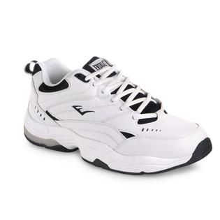 Mens White Leather Lace Up Shoes: Your Training Begins at 