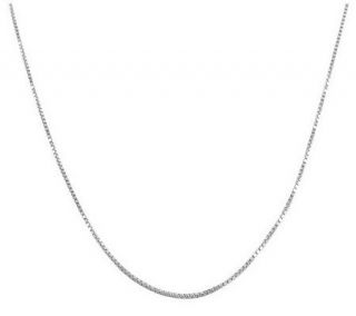 22 Adjustable Box Chain Necklace, 14K Gold, 3.7g —