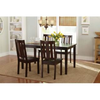 Better Homes and Gardens Bankston Dining Chairs, Set of 2, Mocha