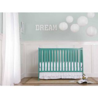 Dream On Me Synergy 5 in 1 Convertible Crib, Emerald