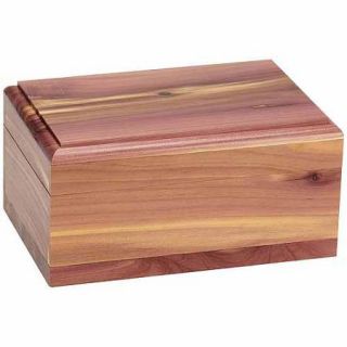 Household Essentials Simple Cedar Keepsake Box
