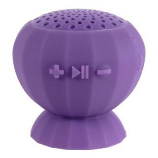 Digital Treasures Lyrix JIVE Bluetooth Water Resistant Speaker   Purple 09024 A PG