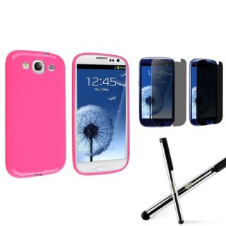 BasAcc Case/ Stylus/ LCD Protector for Samsung Galaxy S III/ S3