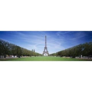 The Eiffel Tower Paris France Poster Print by Panoramic Images (36 x 12)