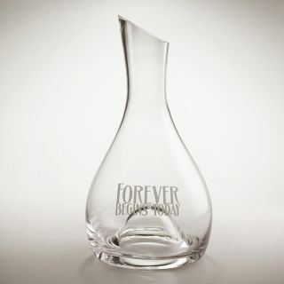 Forever Etched Wine Decanter