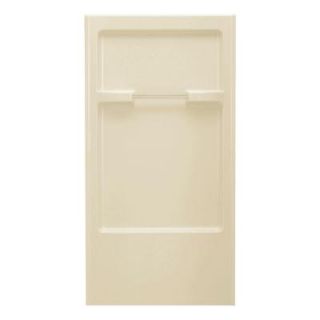 Advantage 36 in. x 2 7/8 in. x 66 1/4 in. One Piece Direct to Stud Back Shower Wall in Almond DISCONTINUED 62022100 47