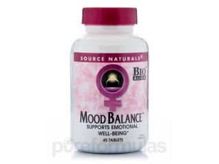 Mood Balance   45 Tablets by Source Naturals