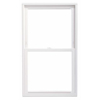 ThermaStar by Pella Vinyl Double Pane Annealed Replacement Double Hung Window (Rough Opening: 29.75 in x 53.75 in Actual: 29.5 in x 53.5 in)