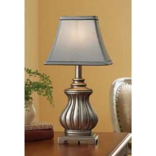 Better Homes and Gardens Fluted Table Lamp, Brushed Nickel