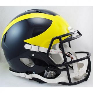 Riddell Revolution Speed On Field Helmet   University of Michigan   7202113