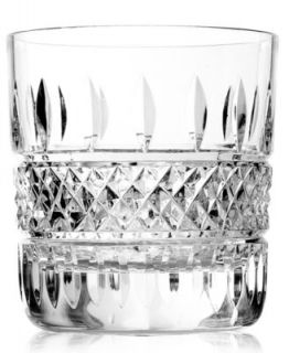 Godinger Barware, Aberdeen Diamond Double Old Fashioned Glasses, Set