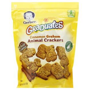 Gerber Graduates Animal Crackers, Cinnamon Graham, 6 oz (170 g)