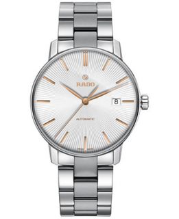 Rado Mens Swiss Automatic Coupole Classic Stainless Steel Bracelet
