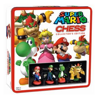 USAopoly Super Mario Chess Collectors Edition   Toys & Games   Family