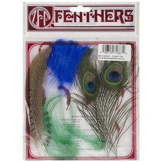 Feather Kit 1 Each Peacock/Pheasant/Hackle/Plumage