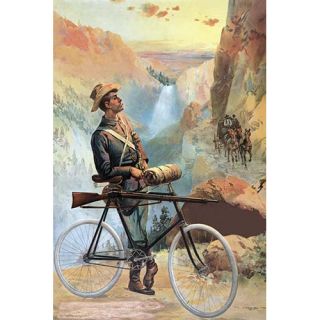 Cleveland Bicycle Co. by Knapp Painting Print by Buyenlarge