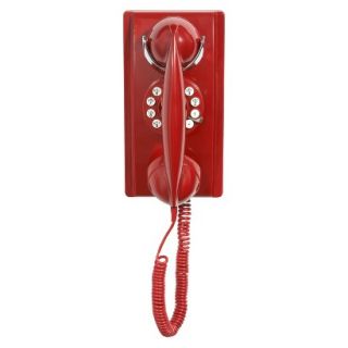Crosley 302 Wall Phone   Red