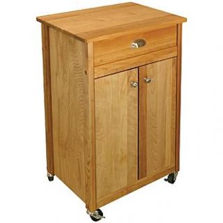 Catskill Deluxe Cuisine Cart Wooden: Rustic Decor from 