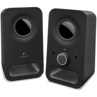 Logitech Z150 Multimedia 2.0 Speakers, Black