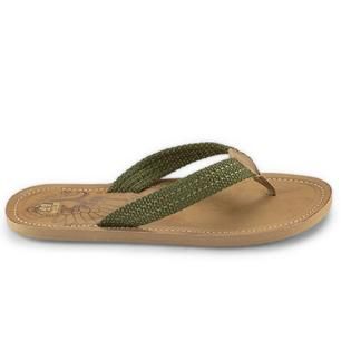 Route 66   Womens Avery Olive Flip Flop