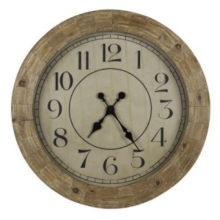 Cooper Classics Oversized 31.25 Fairbanks Wall Clock