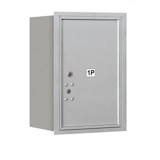 4C Horizontal Mailbox 6 Door High Unit Single Column Stand Alone 1