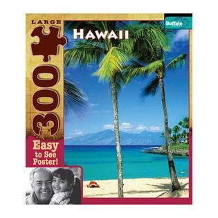 Buffalo Games Hawaii Large Piece Puzzle: 300 Pcs   Toys & Games