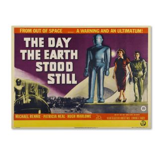 Vintage Apple Collection Day Earth Stood Still Canvas Art   15727820